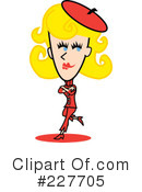 Retro Girl Clipart #227705 by Andy Nortnik