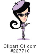 Retro Girl Clipart #227710 by Andy Nortnik