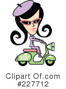 Retro Girl Clipart #227712 by Andy Nortnik