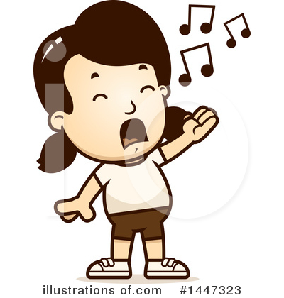Singing Clipart #1447323 by Cory Thoman