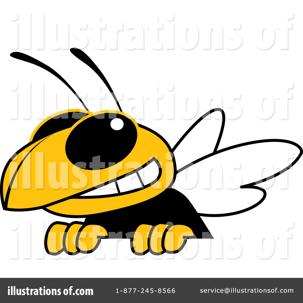 Hornet Clipart #1604364 - Illustration by Toons4Biz
