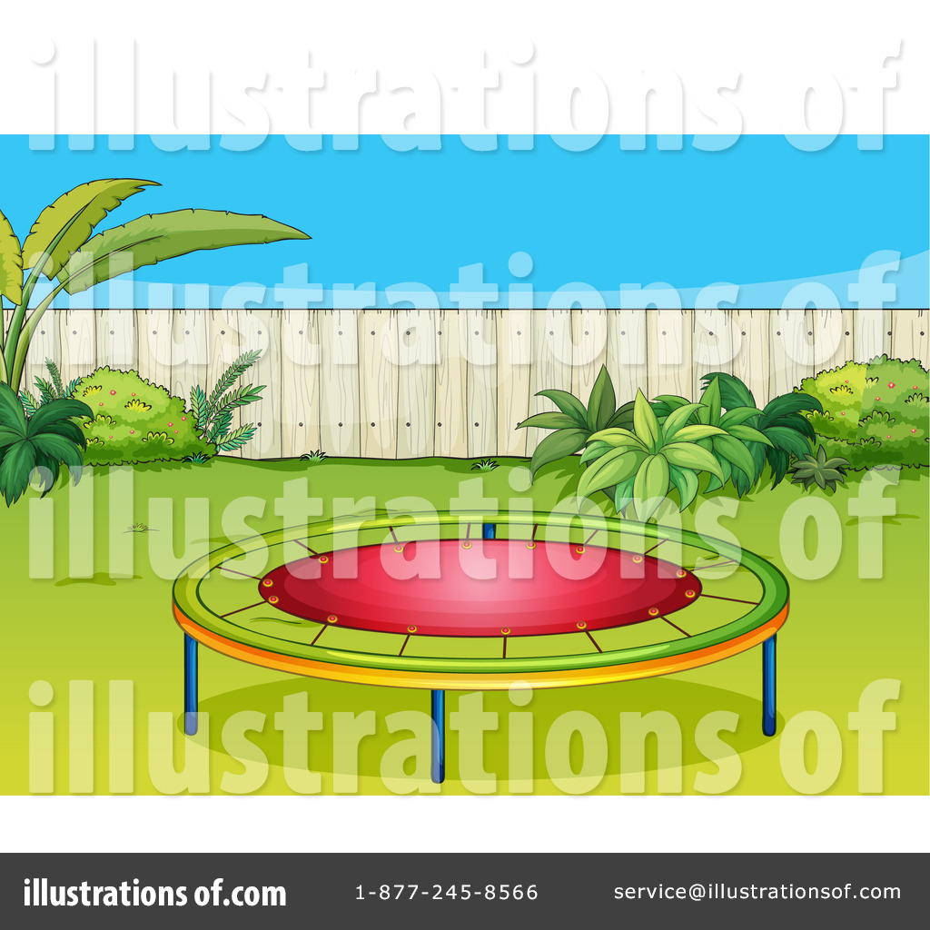 Trampoline Clipart #1167223 - Illustration by Graphics RF