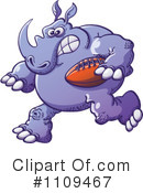 Rhino Clipart #1109467 by Zooco