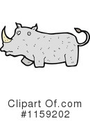 Rhino Clipart #1159202 by lineartestpilot