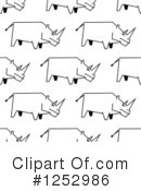 Rhino Clipart #1252986 by Vector Tradition SM