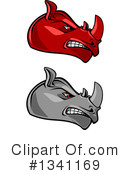 Rhino Clipart #1341169 by Vector Tradition SM