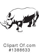 Rhino Clipart #1388633 by dero