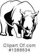 Rhino Clipart #1388634 by dero