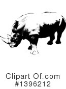 Rhino Clipart #1396212 by dero