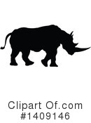 Rhino Clipart #1409146 by AtStockIllustration