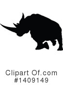 Rhino Clipart #1409149 by AtStockIllustration