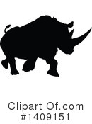 Rhino Clipart #1409151 by AtStockIllustration