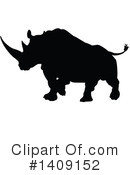 Rhino Clipart #1409152 by AtStockIllustration