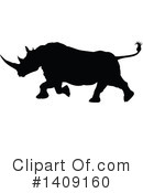 Rhino Clipart #1409160 by AtStockIllustration