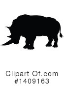 Rhino Clipart #1409163 by AtStockIllustration