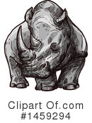 Rhino Clipart #1459294 by Vector Tradition SM