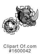 Rhino Clipart #1600042 by AtStockIllustration