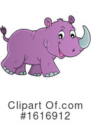 Rhino Clipart #1616912 by visekart