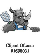 Rhino Clipart #1698031 by AtStockIllustration