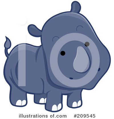 Rhino Clipart #209545 by BNP Design Studio