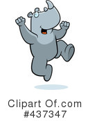 Rhino Clipart #437347 by Cory Thoman
