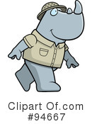 Rhino Clipart #94667 by Cory Thoman
