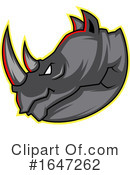 Rhinoceros Clipart #1647262 by Morphart Creations
