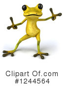 Ribbit Frog Clipart #1244564 by Julos