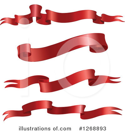 Royalty-Free (RF) Ribbon Banner Clipart Illustration by yayayoyo - Stock Sample #1268893