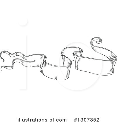 Royalty-Free (RF) Ribbon Banner Clipart Illustration by Vector Tradition SM - Stock Sample #1307352