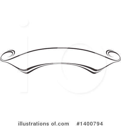 Royalty-Free (RF) Ribbon Banner Clipart Illustration by dero - Stock Sample #1400794