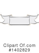 Ribbon Banner Clipart #1402829 by dero