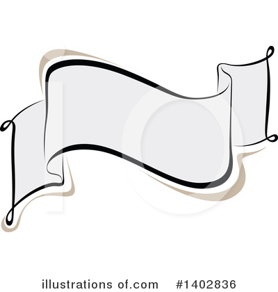 Royalty-Free (RF) Ribbon Banner Clipart Illustration by dero - Stock Sample #1402836