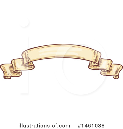 Royalty-Free (RF) Ribbon Banner Clipart Illustration by Vector Tradition SM - Stock Sample #1461038