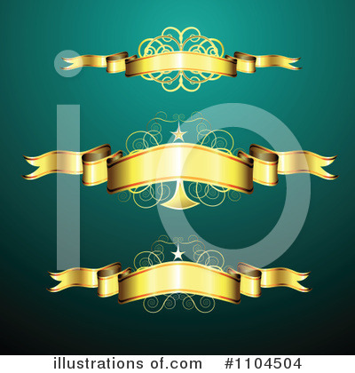 Ribbon Banners Clipart #1104504 by merlinul