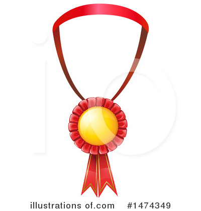 Ribbon Clipart #1474351 - Illustration by Graphics RF