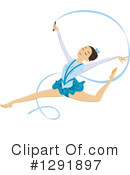Ribbon Dancer Clipart #1291897 by BNP Design Studio