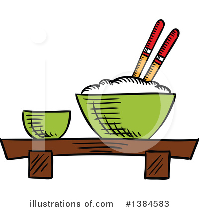Rice Clipart #1384583 by Vector Tradition SM