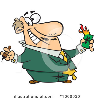 Rich Clipart #1060030 by toonaday