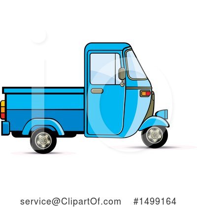 Royalty-Free (RF) Rickshaw Clipart Illustration by Lal Perera - Stock Sample #1499164