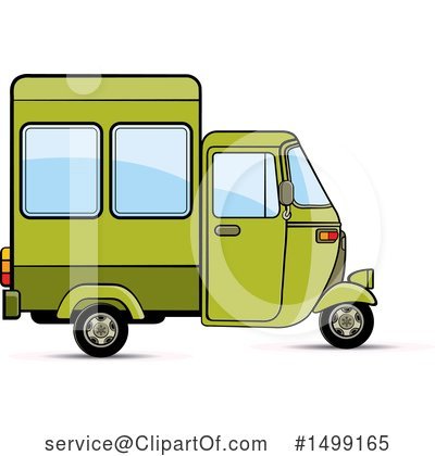 Royalty-Free (RF) Rickshaw Clipart Illustration by Lal Perera - Stock Sample #1499165