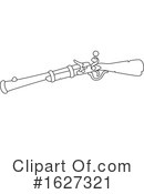 Rifle Clipart #1627321 by Alex Bannykh