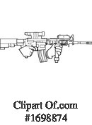 Rifle Clipart #1698874 by LaffToon