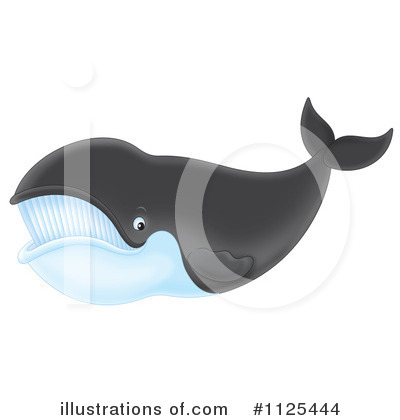Royalty-Free (RF) Right Whale Clipart Illustration by Alex Bannykh - Stock Sample #1125444