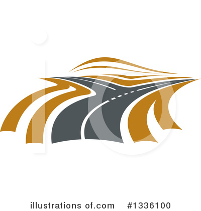 Road Clipart #1336100 by Vector Tradition SM