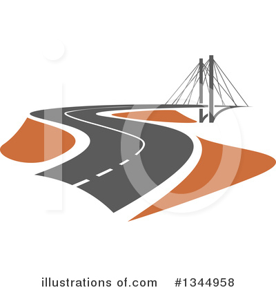 Road Clipart #1344958 by Vector Tradition SM