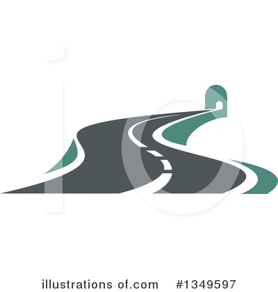 Road Clipart #1349597 by Vector Tradition SM