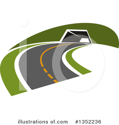 Road Clipart #1352236 by Vector Tradition SM