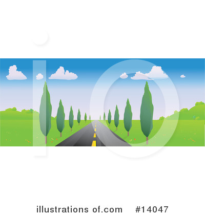 Road Clipart #14047 by Rasmussen Images