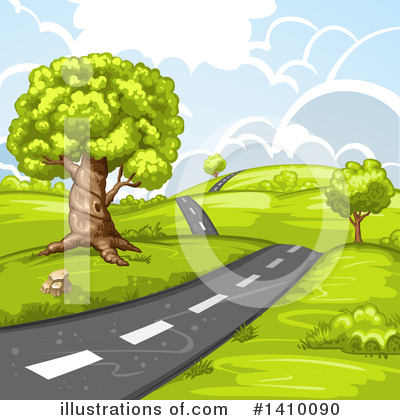 Road Clipart #1410090 by merlinul